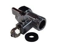 T cu robinet 1/2 inch pentru furtun de 6 mm